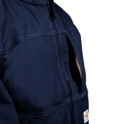 Carhartt Jackets: Men's Navy 102179 410 FR Full Swing Quick Duck Jacket 9 Carhartt Jackets: Men's Navy 102179 410 FR Full Swing Quick Duck Jacket -Carhartt Outlet Workwear Store 102179 410 5