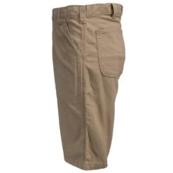 Carhartt Shorts: Men's Rugged Flex Dark Khaki 103110 253 13-Inch Shorts -Carhartt Outlet Workwear Store 103110 253 3