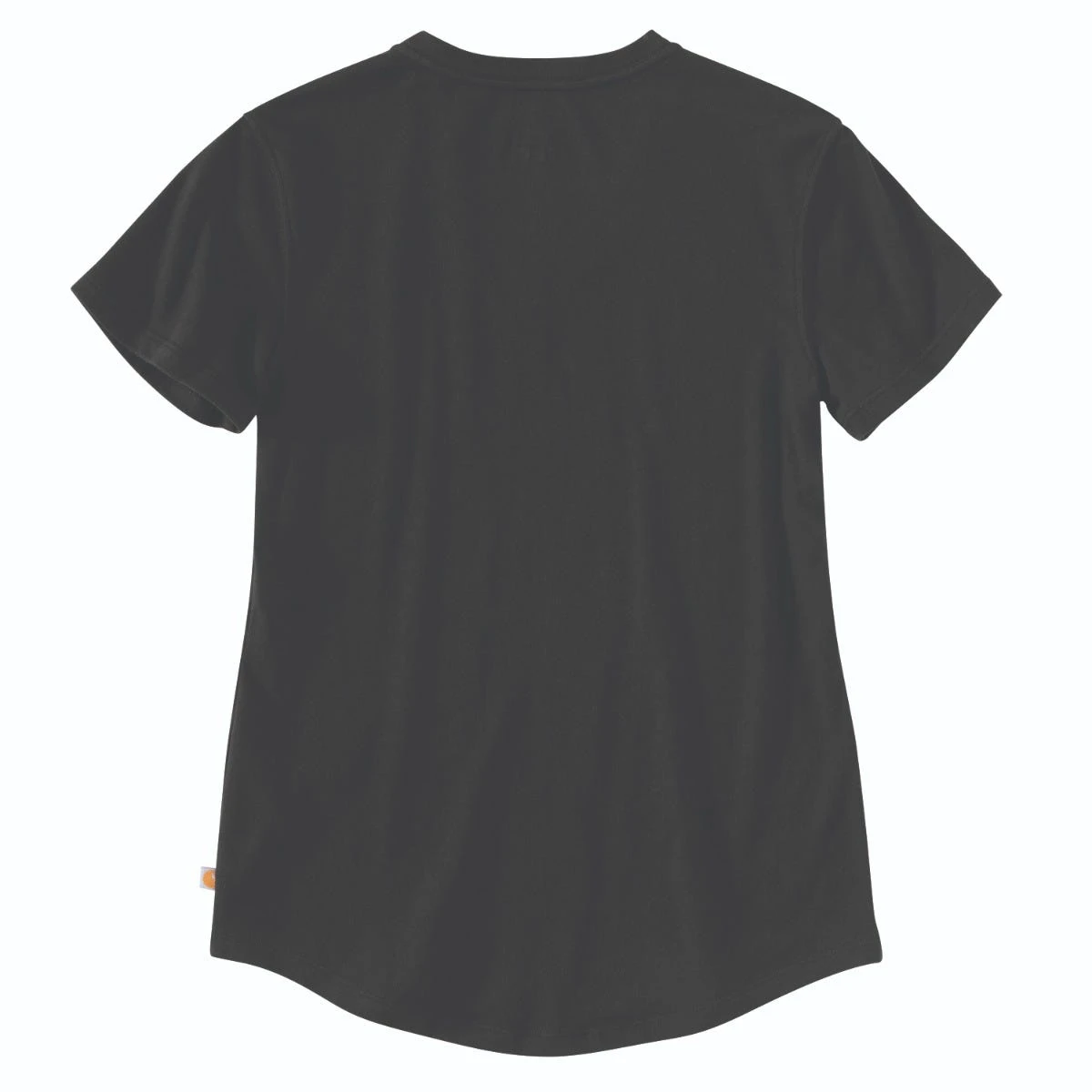Carhartt Shirts: Women's 104406 N04 Black Relaxed Fit V Neck Short Sleeve T-Shirt 1 Carhartt Shirts: Women's 104406 N04 Black Relaxed Fit V Neck Short Sleeve T-Shirt