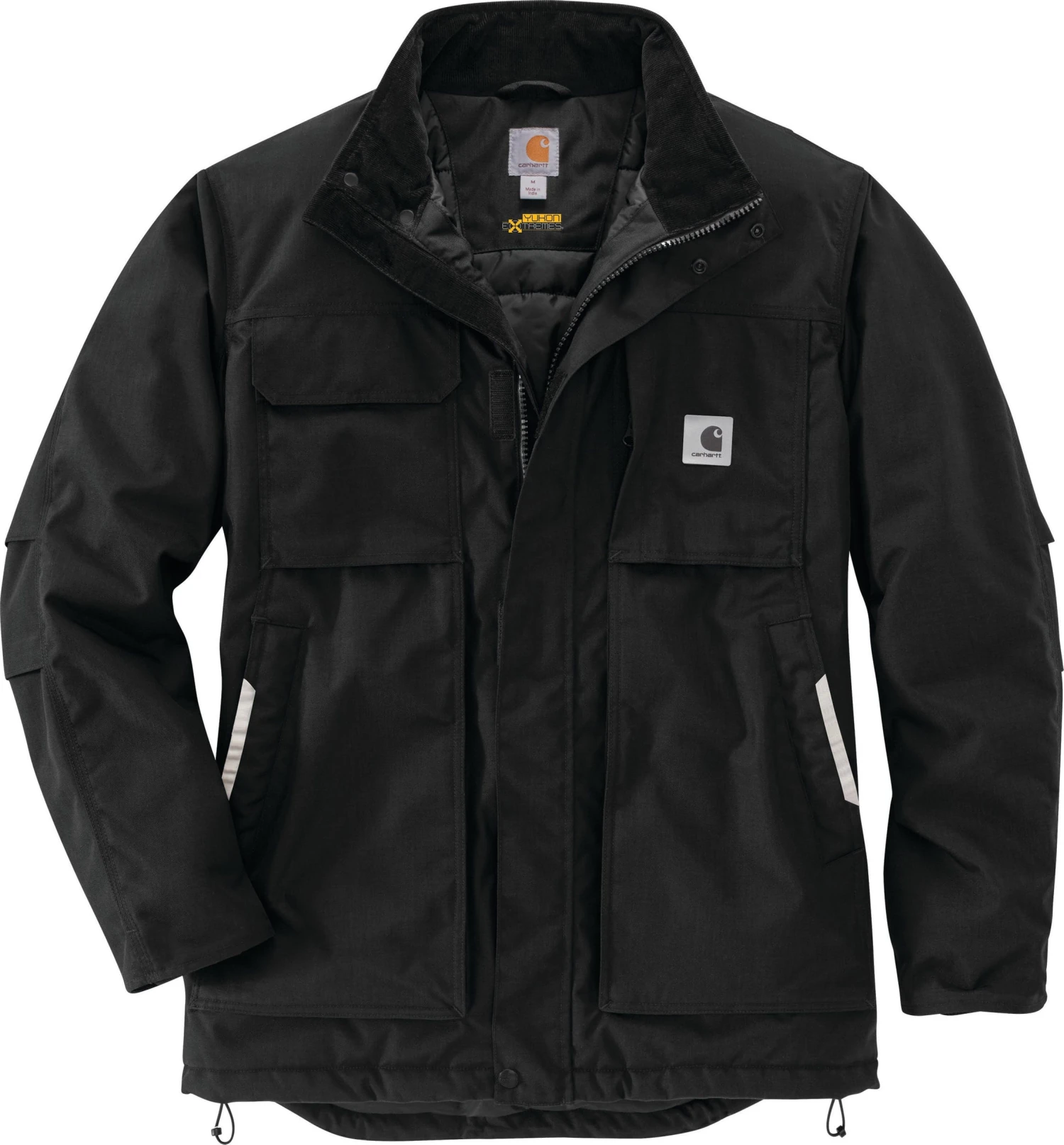 Carhartt Jackets: Men's 104460 N04 Black Full Swing Yukon Insulated Coat 1 Carhartt Jackets: Men's 104460 N04 Black Full Swing Yukon Insulated Coat