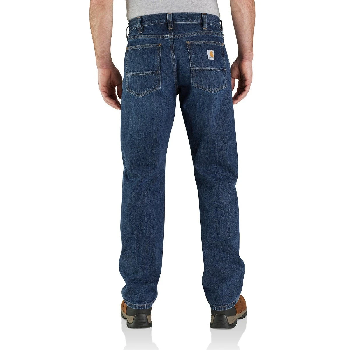 Carhartt Jeans: Men's 105119 HA0 Bay Relaxed Fit 5 Pocket Work Jean 2 Carhartt Jeans: Men's 105119 HA0 Bay Relaxed Fit 5 Pocket Work Jean - Image 2