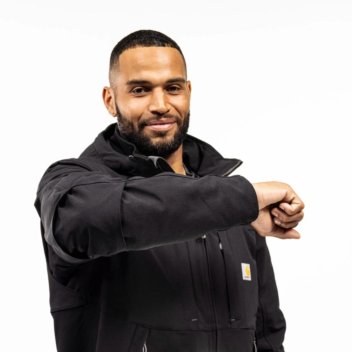 Carhartt Jackets: Men's 106006 N04 Black Super Dux Relaxed Fit Insulated 3 Warmest Rating Jacket 5 Carhartt Jackets: Men's 106006 N04 Black Super Dux Relaxed Fit Insulated 3 Warmest Rating Jacket - Image 5