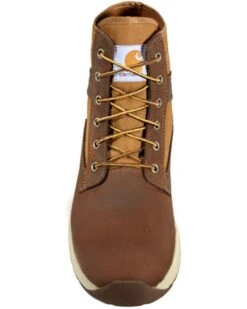 Carhartt Boots: Men's FA5015-M Brown Leather And Nylon Force 5-Inch Soft Toe Sneaker Boot -Carhartt Outlet Workwear Store 2000340555 200 p4