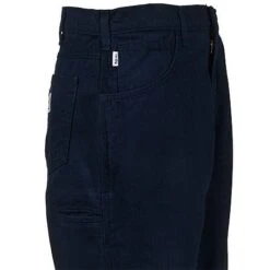 Carhartt Jeans: Men's Navy Flame-Resistant Loose Fit Canvas Jeans FRB159 DNY -Carhartt Outlet Workwear Store 2012 09 19 12.26.22