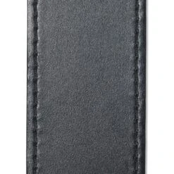 Carhartt Belts: Men's Black A000551100 Leather Jean Belt -Carhartt Outlet Workwear Store a0005511001 carh belt womens jean black 6 detail