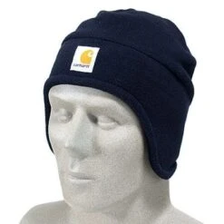 Carhartt Hats: Fleece Polyester Mask Hat A202BLK -Carhartt Outlet Workwear Store a202blk 4