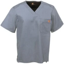 Carhartt Scrubs: Men's Ripstop Cotton Utility Scrub Top Shirt C15108 PEW -Carhartt Outlet Workwear Store c15108apew carharttf 01