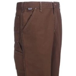 Carhartt Pants: Men's Flame-Resistant Cotton Blend Dungaree Pants 100791 246 -Carhartt Outlet Workwear Store carhartt 100791246 r 01