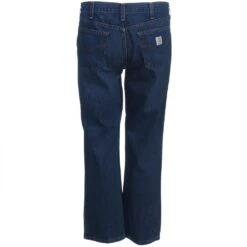 Carhartt Jeans: Men's 101483 968 Dark Blue Bedrock Relaxed Fit Holter Jeans -Carhartt Outlet Workwear Store carhartt 101483 968 b 01