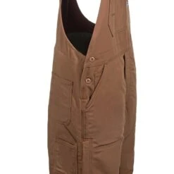 Carhartt Overalls: Men's 101626 211 FR Quilt Lined Cotton Duck Bib Overalls -Carhartt Outlet Workwear Store carhartt 101626 211 r 01 1 1