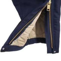 Carhartt Overalls: Men's 101626 410 Flame Resistant Lined Cotton Duck Bib Overalls -Carhartt Outlet Workwear Store carhartt 101627 410 ld 01 1