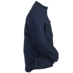 Carhartt Coats: Men's 102182 410 Dark Navy FR Quick Duck Coat -Carhartt Outlet Workwear Store carhartt 102182410 r 01