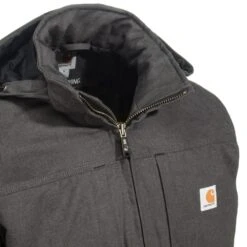 Carhartt Jackets: Men's 102207 029 Grey Insulated Water-Repellent Full Swing Cryder Jacket -Carhartt Outlet Workwear Store carhartt 102207 029 cd 01