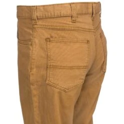 Carhartt Pants: Men's 102517 918 Brown Hickory Rigby Rugged Flex Canvas Five-Pocket Pants -Carhartt Outlet Workwear Store carhartt 102517 918 l 01