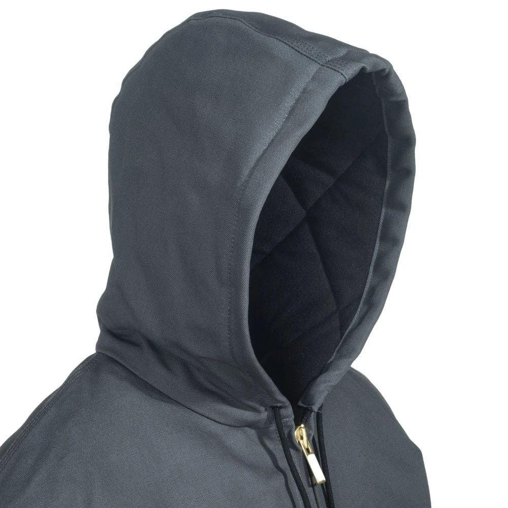 Carhartt Jackets: Men's J140 GVL USA-Made Flannel-Lined Cotton Duck Active Jacket 4 Carhartt Jackets: Men's J140 GVL USA-Made Flannel-Lined Cotton Duck Active Jacket - Image 4