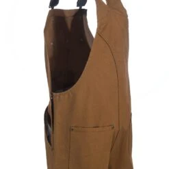 Carhartt Kids' Overalls: Boys' CM8601 D15 Brown Duck Washed Bib Overalls -Carhartt Outlet Workwear Store carhartt cm8601 d15 hd l 01