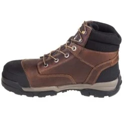Carhartt Boots: Men's CME6355 Energy 6-Inch Waterproof Composite Toe EH Brown Work Boots -Carhartt Outlet Workwear Store carhartt cme6355 i 01