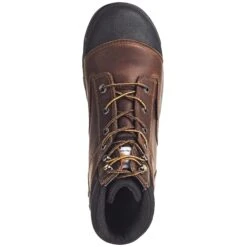 Carhartt Boots: Men's CME6355 Energy 6-Inch Waterproof Composite Toe EH Brown Work Boots -Carhartt Outlet Workwear Store carhartt cme6355 t 01