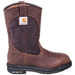 Carhartt Boots: Men's CMP1218 Steel Toe Oil-Tanned Leather Wellington Boots -Carhartt Outlet Workwear Store carhartt cmp1218 o 01