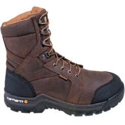 Carhartt Boots: Men's CMF8389 Composite Toe Waterproof Insulated EH Boots 10 Carhartt Boots: Men's CMF8389 Composite Toe Waterproof Insulated EH Boots -Carhartt Outlet Workwear Store carhartt cmp8389 o 01