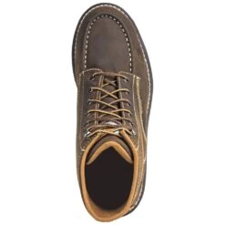 Carhartt Boots: Men's CMW6095 Brown 6-Inch Waterproof General Toe Wedge Boots 13 Carhartt Boots: Men's CMW6095 Brown 6-Inch Waterproof General Toe Wedge Boots -Carhartt Outlet Workwear Store carhartt cmw6095 t 01