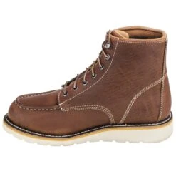 Carhartt Boots: Men's CMW6275 Steel Toe Waterproof Tan EH 6-Inch Wedge Boots -Carhartt Outlet Workwear Store carhartt cmw6175 i 01 1