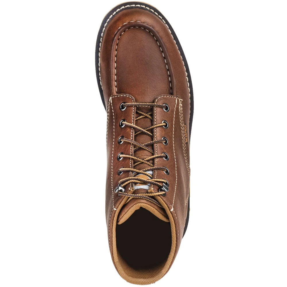 Carhartt Boots: Men's CMW6175 6-Inch Waterproof General Toe Tan Wedge Boots 7 Carhartt Boots: Men's CMW6175 6-Inch Waterproof General Toe Tan Wedge Boots - Image 7