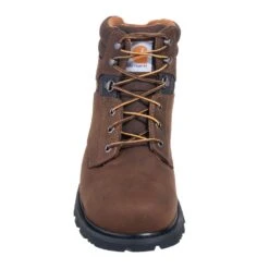 Carhartt Footwear: Men's CMW6274 Brown 6 Inch Steel Toe Boots -Carhartt Outlet Workwear Store carhartt cmw6274 f 01