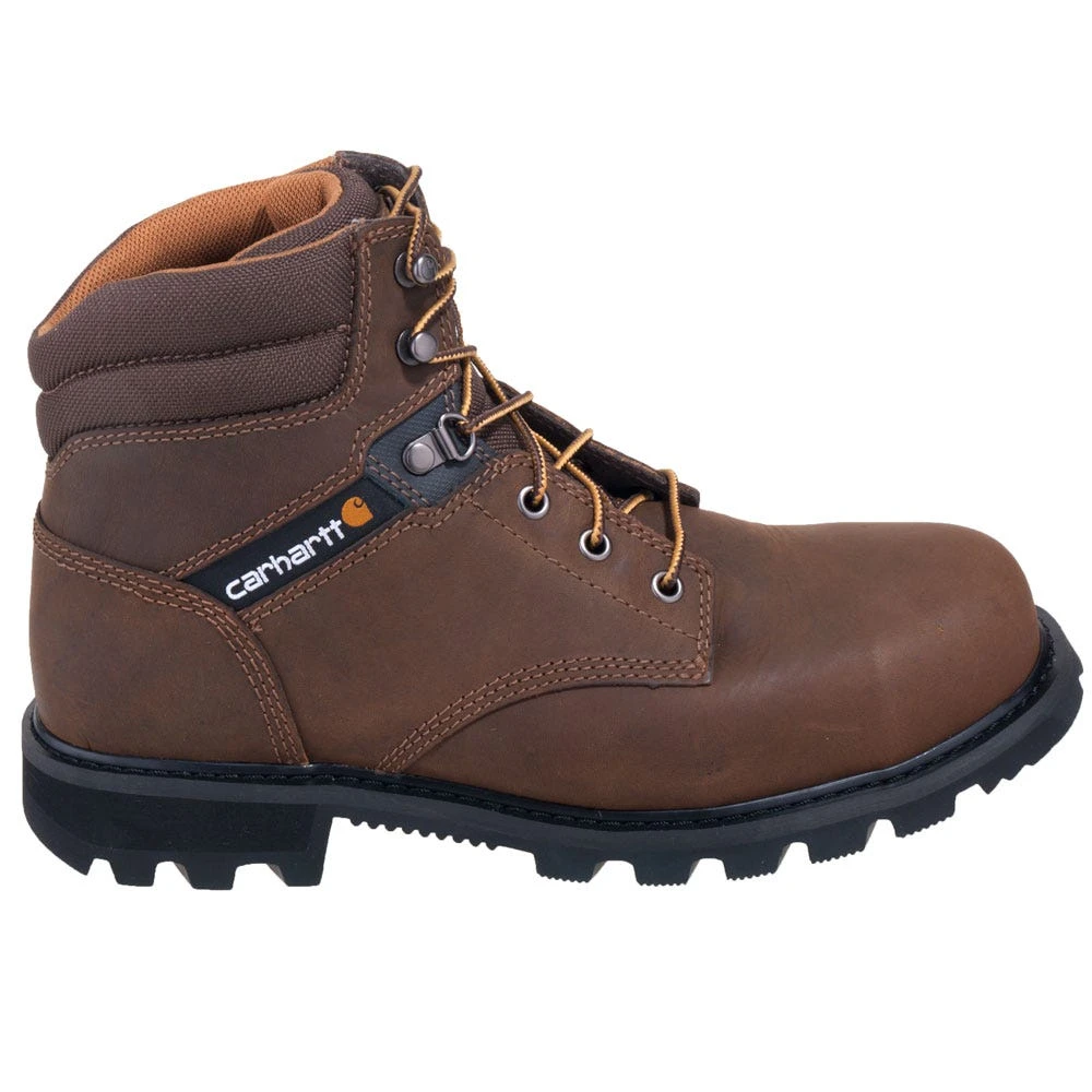 Carhartt Boots: Men's CMW6174 Brown 6-Inch Non-Safety Toe Work Boots 4 Carhartt Boots: Men's CMW6174 Brown 6-Inch Non-Safety Toe Work Boots - Image 4