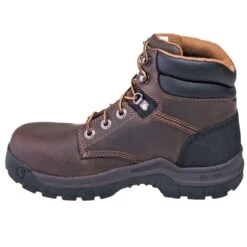 Carhartt Boots: Women's CWF5355 Brown Composite Toe EH 6-Inch Work Boots -Carhartt Outlet Workwear Store carhartt cwf5355 i 01