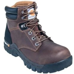 Carhartt Boots: Men's Brown CMF6066 Slip Resistant Leather Work Flex EH Boots 11 Carhartt Boots: Men's Brown CMF6066 Slip Resistant Leather Work Flex EH Boots -Carhartt Outlet Workwear Store carhartt footwear cmf6366 p 01 1