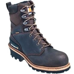 Carhartt Boots: Men's CML8360 Composite Toe Waterproof EH Logger Boots -Carhartt Outlet Workwear Store carhartt footwear cml8360 p 01