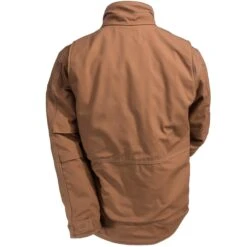 Carhartt Coats: Men's Brown 102182 211 FR Full Swing Quick Duck Coat -Carhartt Outlet Workwear Store carhartt 102182 211 4