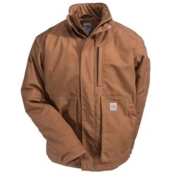 Carhartt Jackets: Men's FR Brown 102692 211 Full Swing Lanyard Access Jacket 15 Carhartt Jackets: Men's FR Brown 102692 211 Full Swing Lanyard Access Jacket -Carhartt Outlet Workwear Store carhartt 102692 211 1