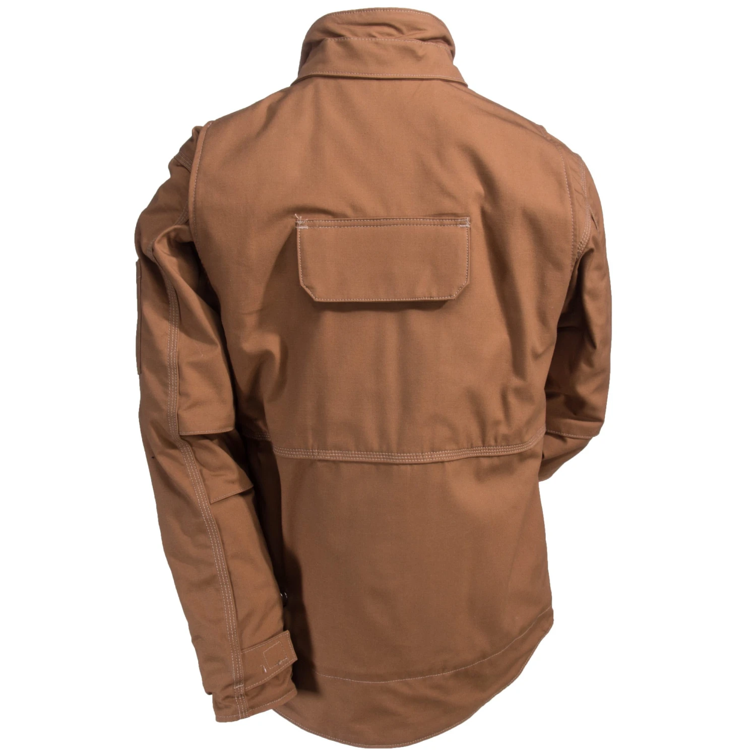 Carhartt Jackets: Men's FR Brown 102692 211 Full Swing Lanyard Access Jacket 4 Carhartt Jackets: Men's FR Brown 102692 211 Full Swing Lanyard Access Jacket - Image 4