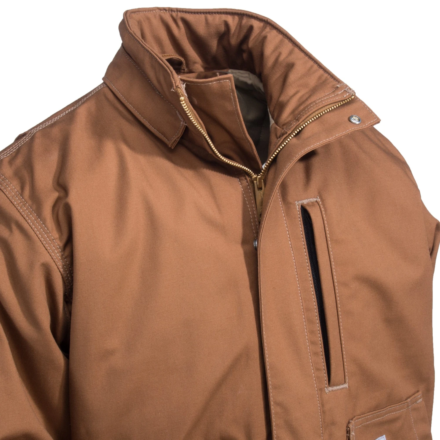 Carhartt Jackets: Men's FR Brown 102692 211 Full Swing Lanyard Access Jacket 1 Carhartt Jackets: Men's FR Brown 102692 211 Full Swing Lanyard Access Jacket