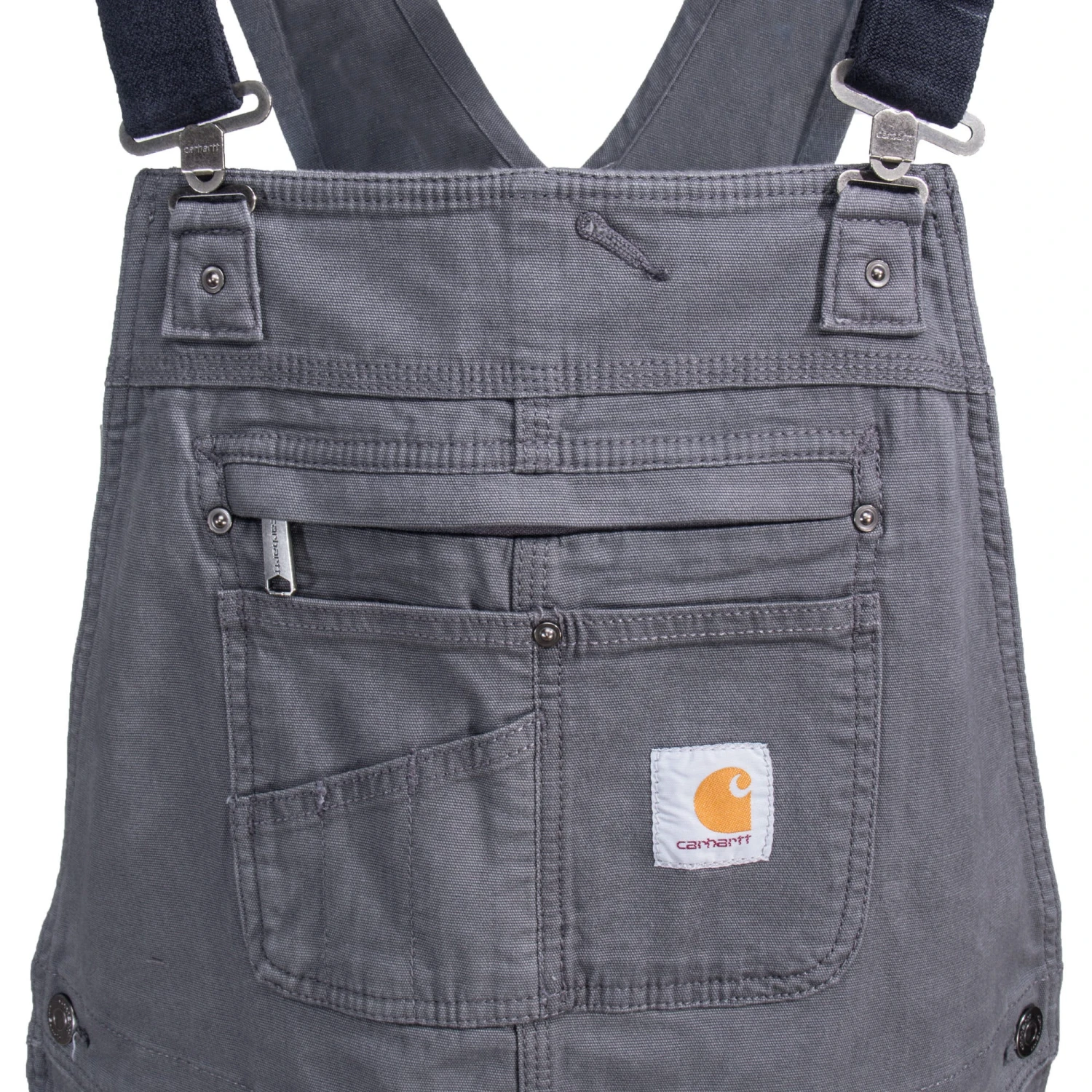 Carhartt Overalls: Men's Rugged Flex 102987 039 Gravel Rigby Bib Overalls 3 Carhartt Overalls: Men's Rugged Flex 102987 039 Gravel Rigby Bib Overalls - Image 3
