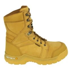 Carhartt Boots: Men's Wheat CMF8058 Insulated Work Boots -Carhartt Outlet Workwear Store carhartt cmf8058 o 001
