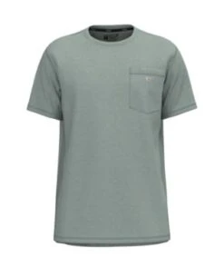 Carhartt Shirts: Men's 104616 G86 Succulent Heather Force Relaxed Fit Short Sleeve Pocket T-Shirt