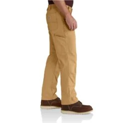 Carhartt Pants: Men's 102802 918 Hickory Rugged Flex Rigby Double Front Pants -Carhartt Outlet Workwear Store download 2021 07 15t133047.166