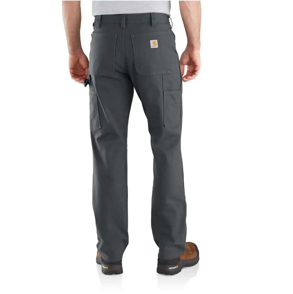 Carhartt Pants: Men's 103334 029 Shadow Rugged Flex Relaxed Fit Duck Double-Front Utility Work Pant 2 Carhartt Pants: Men's 103334 029 Shadow Rugged Flex Relaxed Fit Duck Double-Front Utility Work Pant - Image 2
