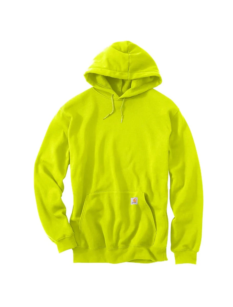Carhartt Sweatshirts: Men's K121 BLM Brite Lime Hooded Pullover Sweatshirt 1 Carhartt Sweatshirts: Men's K121 BLM Brite Lime Hooded Pullover Sweatshirt