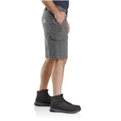 Carhartt Shorts: Men's 104727 075 Steel Rugged Flex Relaxed Fit Ripstop Cargo Work Short -Carhartt Outlet Workwear Store download 2022 05 06t162312.802