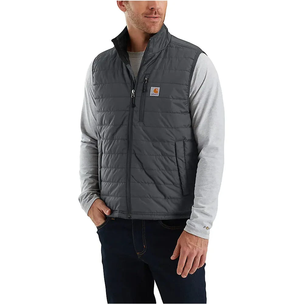 Carhartt Vests: Men's 102286 029 Shadow Rain Defender Relaxed Fit Lightweight Insulated Vest 1 Carhartt Vests: Men's 102286 029 Shadow Rain Defender Relaxed Fit Lightweight Insulated Vest
