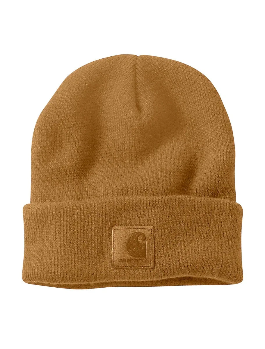 Carhartt Hats: 101070 BRN Carhartt Brown Black Label Watch Hat 1 Carhartt Hats: 101070 BRN Carhartt Brown Black Label Watch Hat