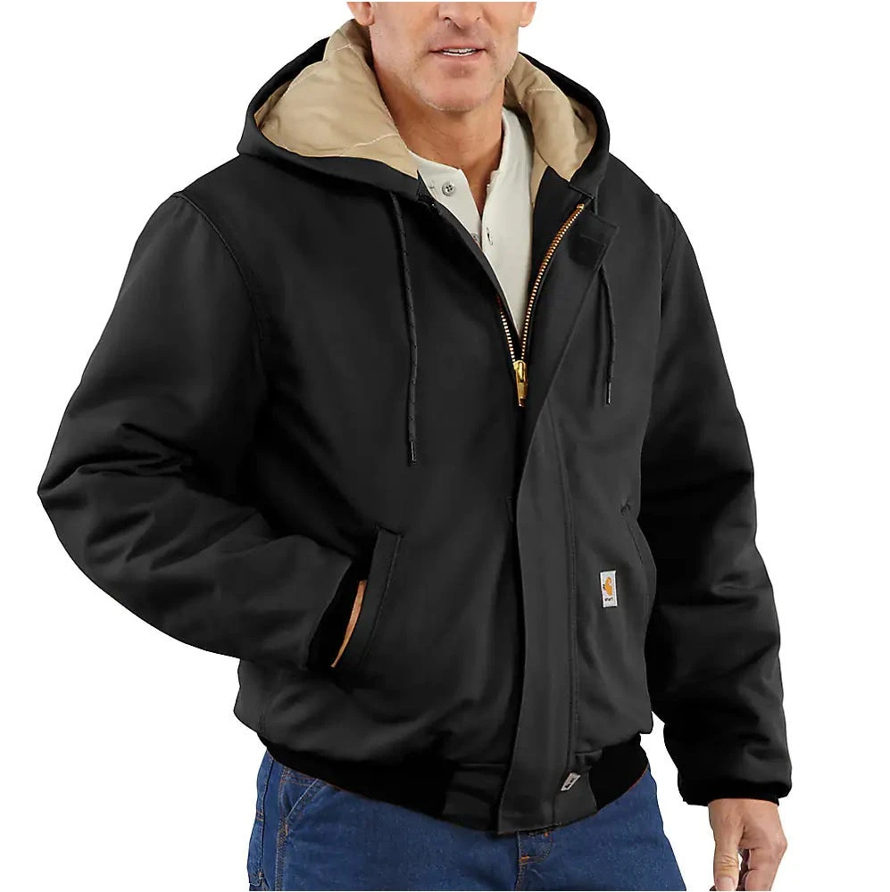 Carhartt Jackets: Men's 101621 001 Black FR Active Quilt Lined Jacket 1 Carhartt Jackets: Men's 101621 001 Black FR Active Quilt Lined Jacket