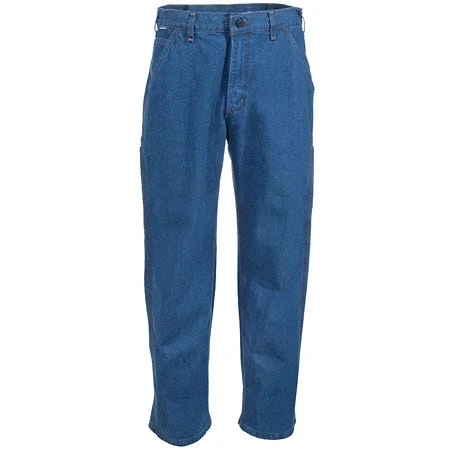 Carhartt Jeans: Men's FRB13 DNM Denim Flame Resistant Dungaree Jeans 2 Carhartt Jeans: Men's FRB13 DNM Denim Flame Resistant Dungaree Jeans - Image 2