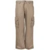 Carhartt Pants: Men's Khaki Flame Resistant Canvas Cargo Pants FRB240 GKH