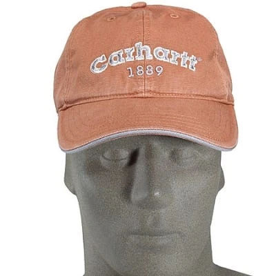 Carhartt Hats: Light Sienna Classic Logo Baseball Cap A241LSE 2 Carhartt Hats: Light Sienna Classic Logo Baseball Cap A241LSE - Image 2
