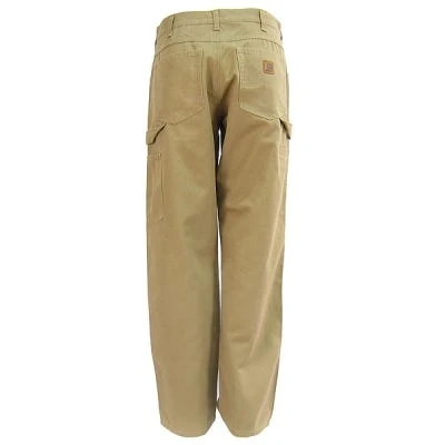 Carhartt Pants: Men's B159 GKH Khaki Cotton Carpenter Pants 2 Carhartt Pants: Men's B159 GKH Khaki Cotton Carpenter Pants - Image 2